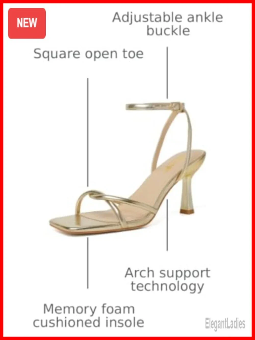 N/A elegant strappy